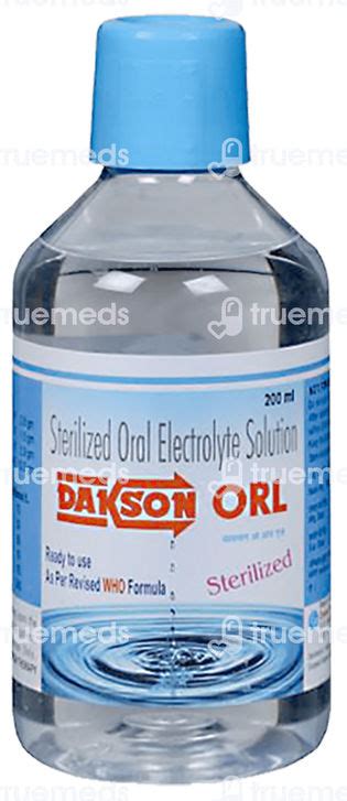 DAKSON ORL 200ML LIQUID ( EMCEE PHARMACEUTICALS ).